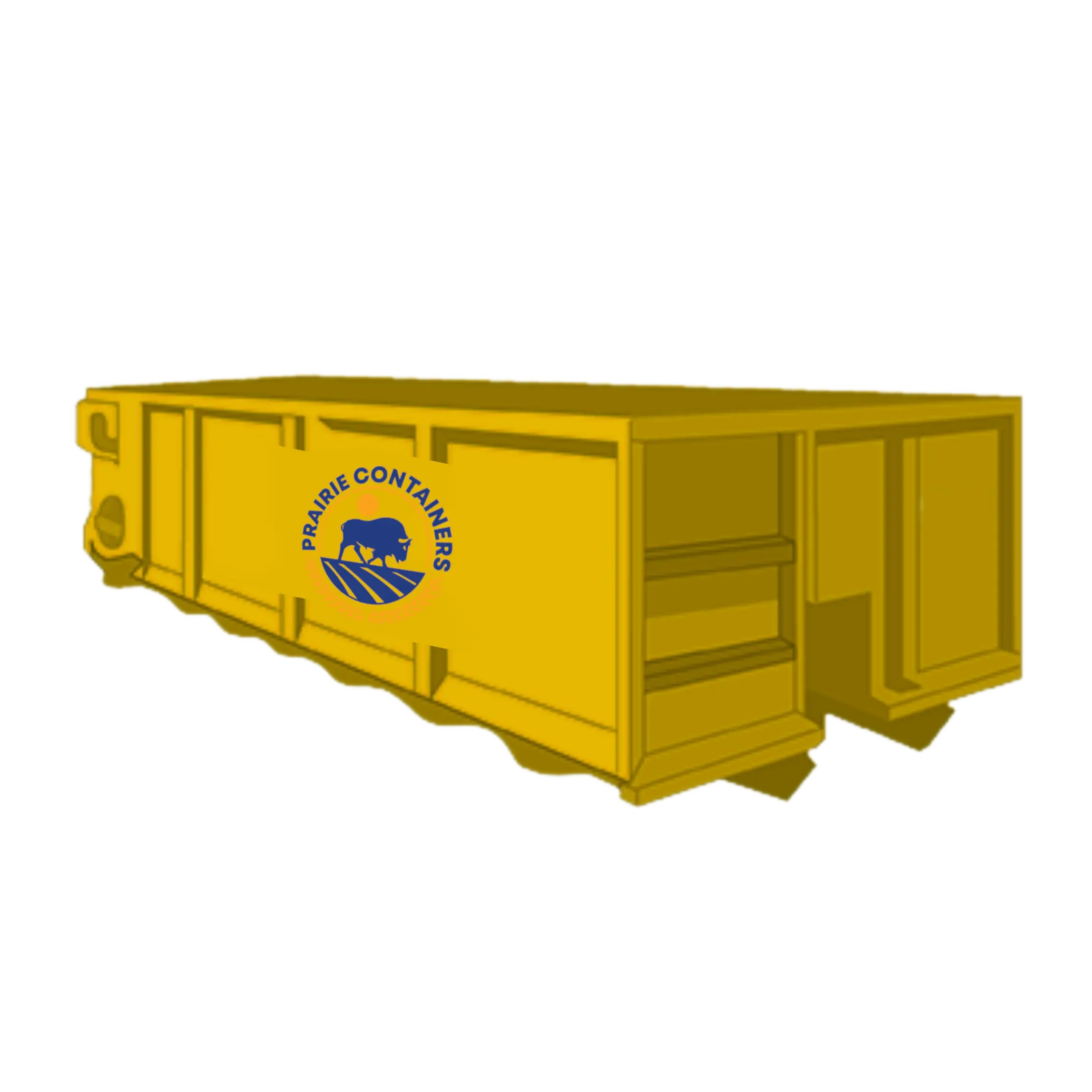 Yellow Dumpster